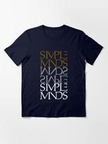 Simple Minds Simple Minds Alive Kicking Classic Essential T-Shirt L tamsiai mėlyna spalva