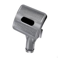 Dog Grooming Vacuum Brush Tool Hair Attachment gray