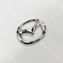 Automobilio priekinis galinis cx3 emblemos dekoravimo dangtelis Vairo rato emblema MAZDA CX-3 automobiliui Bagažinės logotipo emblemos lipduko dekoracija gray