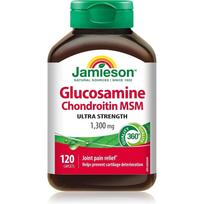 Jamieson Glucosamine Chondroitin MSM Joint Supplement 1300mg Warranty Direct Shipping from Canada [Canada Sourcing & | 3 pcs 120 Tablets