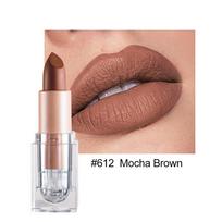 12 spalvų matinis vandeniui atsparus Velvet Nude lūpų dažai Sexy Red Brown Pigments Makeup Ilgalaikis Profesionalus 612