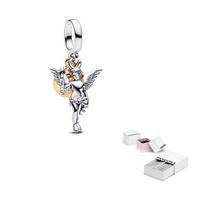 Pandora 925 Sterling Silver Pendants Women's Silver 763663C00 F-Brand Original Box white