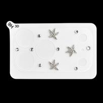 Full Cover Lens Film Diamond 3D Cherry Camera Lens Cover for iPhone 17 Pro Max 17Pro 17Pro-Style--H