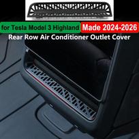 for Tesla Model 3 Highland 2026 Lower Bumper Intake Grille Accessories Anti-Insect Net Mesh Air Vent Under Seat Protect Cover M3 Highland Rear
