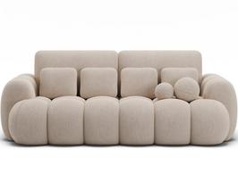 Sofa-lova Eltap Cotonn, 256x119x105 cm, smėlio