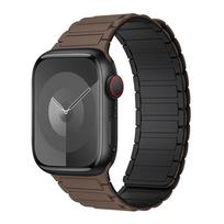 Magnetinė apyrankė Apple Watch dirželiui 45 mm 44 mm 49 mm 40 mm 41 mm 38 mm 42 mm silikoninė apyrankė iWatch Series 8 7 6 9 Se Ultra 2 dirželis 42mm 44mm 45mm 49mm gray