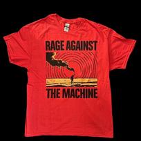 Rage Against The Machine t shirt Unisex T-Shirt XL red