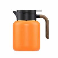 Samadoyo-Large Capacity 304 Stainless Steel Teapot, Temperature Casting, Stewing Tea Pot, 1500ml oranžinė