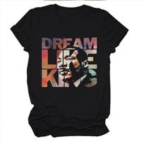 Dream Like King T-shirt, Martin Luther King Day T-shirts, Black Lives Matters M brown
