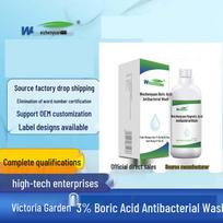 Weizhenyuan 3% boro rūgšties antibakterinis odos prausiklis 500 ml 500ml white