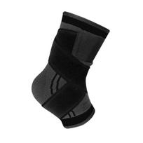Nylon Ankle Support Brace Four-Sided Elastic Warm Breathable Adjustable Knee Protector for Football Sports Orange Average Size juoda