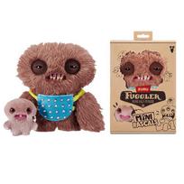 Soft Plush Doll Mini Rascals Series Cartoon Ugly Kawaii Teeth Monster Funny Box Children Toy Christmas Gifts about 22cm only one beige