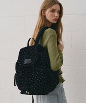 Mur Fluffy String Backpack (Star Black)