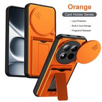 For Xiaomi Redmi Note 15 4G Case Shockproof Armor Card Slot Bracket Stand Holder Phone Cases For Redmy Note15 Slide Lens Cover Redmi Note 15 4G black