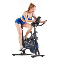 Elipsinis treniruoklis QK116C 6 kg smagračiu 130 kg maksimalus vartotojo svoris su LCD ekranu juoda
