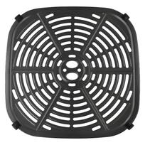 Pakeičiama kepimo plokštelė oro gruzdintuvams 22,5*22,5 cm Lengva priežiūra gray