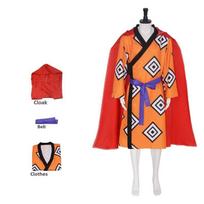 Jinbe Cosplay Kostiumas Helovino Šventei Ir Anime Vaidmenų Žaidimui XS orange
