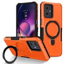 Atsparus smūgiams dėklas, skirtas Motorola G84 G54 Armor telefono dangtelis su pasukamu žiediniu stovu, skirtas Moto E32 E13 G22 G24 G34 G04 5G G14 E14 For Moto E13