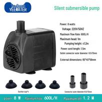 Tylus panardinamas vandens siurblys akvariumui ir kaimo tualeto konversijai Domestic 220V/50Hz