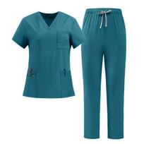 Medicininiai chalatai, ligoninės darbo chalatai, rinkinys, didmeninė prekyba, slaugos chalatai, moteriški sveikatos priežiūros, vaistinės, klinikos darbo drabužiai XS blue