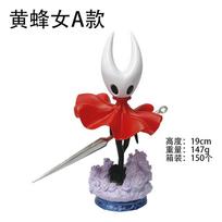 Hollow Knight Battle Version Action Figures The Knight Hornet Quirrel Grub Collectible Model Desktop Ornament Designed For Activity Fans No Box red