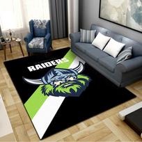 Canberra Raiders Carpet Rug for Living Room Bedroom Home Sofa Decoration, Kids play Non-slip Floor Mat 70x100cm( 27x39in )