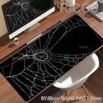 Spider web Mouse Pad Large Computer Office Game Table Mat XXL Rubber Non-slip Gaming Keyboard Mousepads Long Washable Desk Pads 30x80cm