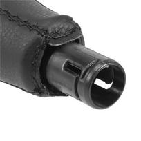For Volvo S60 S80 V70 XC70 PU Leather Gear Shift Knob Handball Accessories black 6speed black