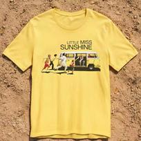 Little Miss Sunshine van scene Tee Movie poster shirt Summer Unisex Loose and Breathable Cotton T-shirt Top 130 beige