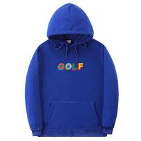 Golf Wang Tyler the Creator Unisex su raidžių spauda Hoodie XXXL karališkos mėlynos spalvos