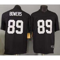 Las Vegas Raiders 89 Brock Bowers White Fan Jersey NFL Football Uniform Men XXXL