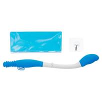 Apatinio tualeto savaime nusišluostymo pagalbinė priemonė, ilga rankena valytuvas Easy Tissue Grip Helper Tualeto pagalbinės priemonės neįgaliesiems blue