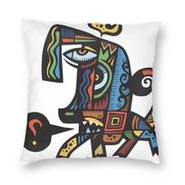 Pablo Picasso Prabangi Pagalvės Užvalkalas Automobilio Pagalvės Užvalkalas Abstraktaus Asmenybės Menas Svetainės Sofos Miegamojo Namų Dekoras 20x20Inch black