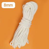 4/5/6/8mm Absorbent Cotton Rope System Washable Watering Wick Cord Hydroponic Self Wick  for Plants 4mmx10m beige