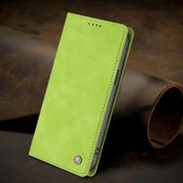 Ultrathin Leather Flip Case For Coque Redmi Note 14 13 12 Pro Plus 4G 5G 12S Business Wallet Phone Cover For Redmi Note 14 Pro Redmi Note 13 Pro 5G brown