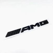 3d ABS Black Logo AMG Emblem Letters Car Trunk Badge For Mercedes Benz W204 W205 W176 W177 W212 W213 AMG Sticker Accessories AO1 black