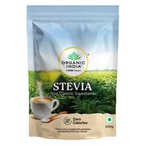 A TATA Product - Organic India Stevia Powder, 200g gray