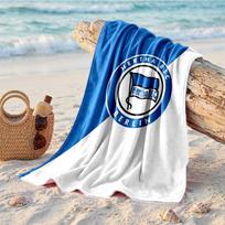 hertha bsc FC Print Microfiber Beach Towel Quick Dry Absorbent Large Towel For Beach Swimming Travel 70cmx140cm(27x55inch)