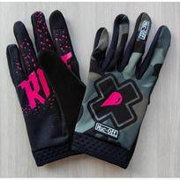 MUC-OFF Outdoor Cycling Gloves Mountain Bike Riding Full Finger Durable Nylon Unisex Adult Sizes M/L/XL In 8 Colors Medium