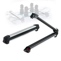 VEVOR Ski & Snowboard Roof Rack, Carry up to 6 Pairs of Skis or 4 Snowboards 91.5 x 8.5 x 10 cm