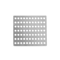 Nerūdijančio plieno latakų dangčiai 15x15cm kvadratinis latako dangtis grindų latakų tinklinis dangtis sūkuriniai latakų dangčiai lauko latakų apsaugos įrankis gray