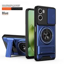 Armor Funda For Motorola G06 4G Case Slide Camera Lens Protector  Back Cover For Moto G06 Power 4G Car Magnetic Ring Stand Cover Motorola Moto G06