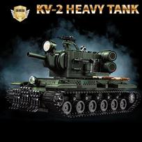 2235pcs KV-2 Heavy Tank Model Building Blocks Toy NO.98003 MOC Army Vehicle Rotatable Tanks Bricks Toy for Boys 98003 gray