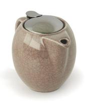 ZERO JAPAN Universal Teapot for 2 Crackle Colors Crackle W140 x D90 x H100mm people, BBN-01 SKP, Pink, gray