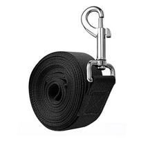 Tvirtas karvės galvoklis su pavadėliu, reguliuojama gyvulių diržo, veršelio treniravimo virvė, naudojimui ūkyje rope black