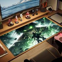 Attack-on-Titan Color Mouse Pad Large Gaming Table Cushion Non-slip Laptop Tablet Big Mousepad XXL Mat Mini PC Playmat With Lock edge 30cmx60cm(11.8x23.6inch) brown