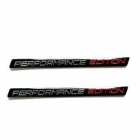 3D Aliuminio Automobilio Motociklo Lipdukas Logotipas Performance Edition Lipdukas BMW Suzuki Kawasaki Yamaha Aprilia Ducati Aksesuarui