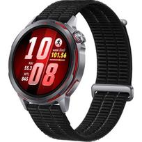 Nailono pintas kilpinis laikrodžio dirželis, skirtas Huawei Watch GT Runner 2, reguliuojamas, ergonomiškas, patogus, pakeičiamas išmaniojo laikrodžio dirželis For Huawei Watch GT Runner 2 juoda