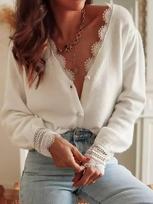 Cross2026 Women's Knit Cardigan - Versatile, Soft, and Fashionable for Autumn/Winter M balta