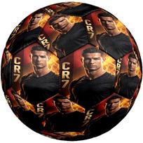 Ronaldo Galingas Cr7 Fitness Dydis 5 Futbolo Kamuolys Mašininio Siuvimo Vidaus/Lauko Universalus Futbolo Sporto Entuziastų Dovanos zq brown